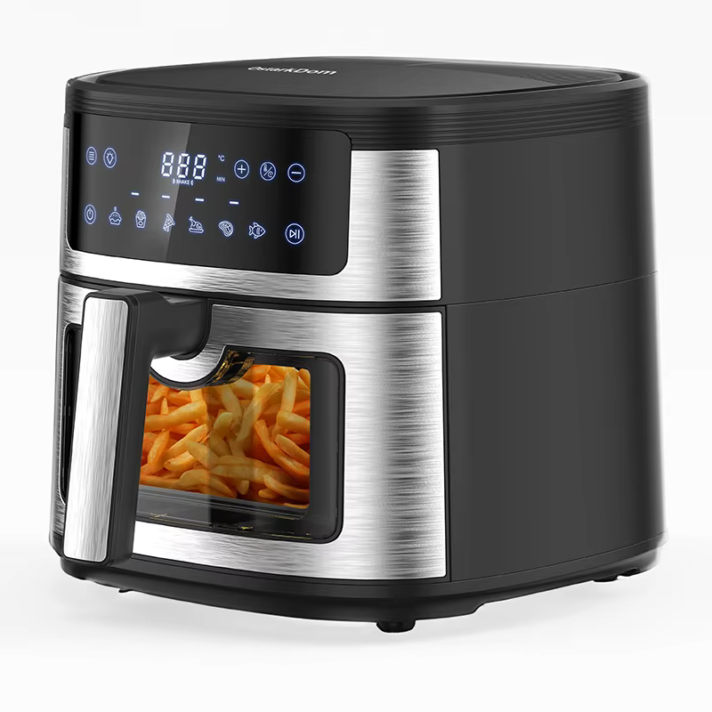 FREIDORA DE AIRE 6L POTENTE — Cocina más sana con 80% menos grasa