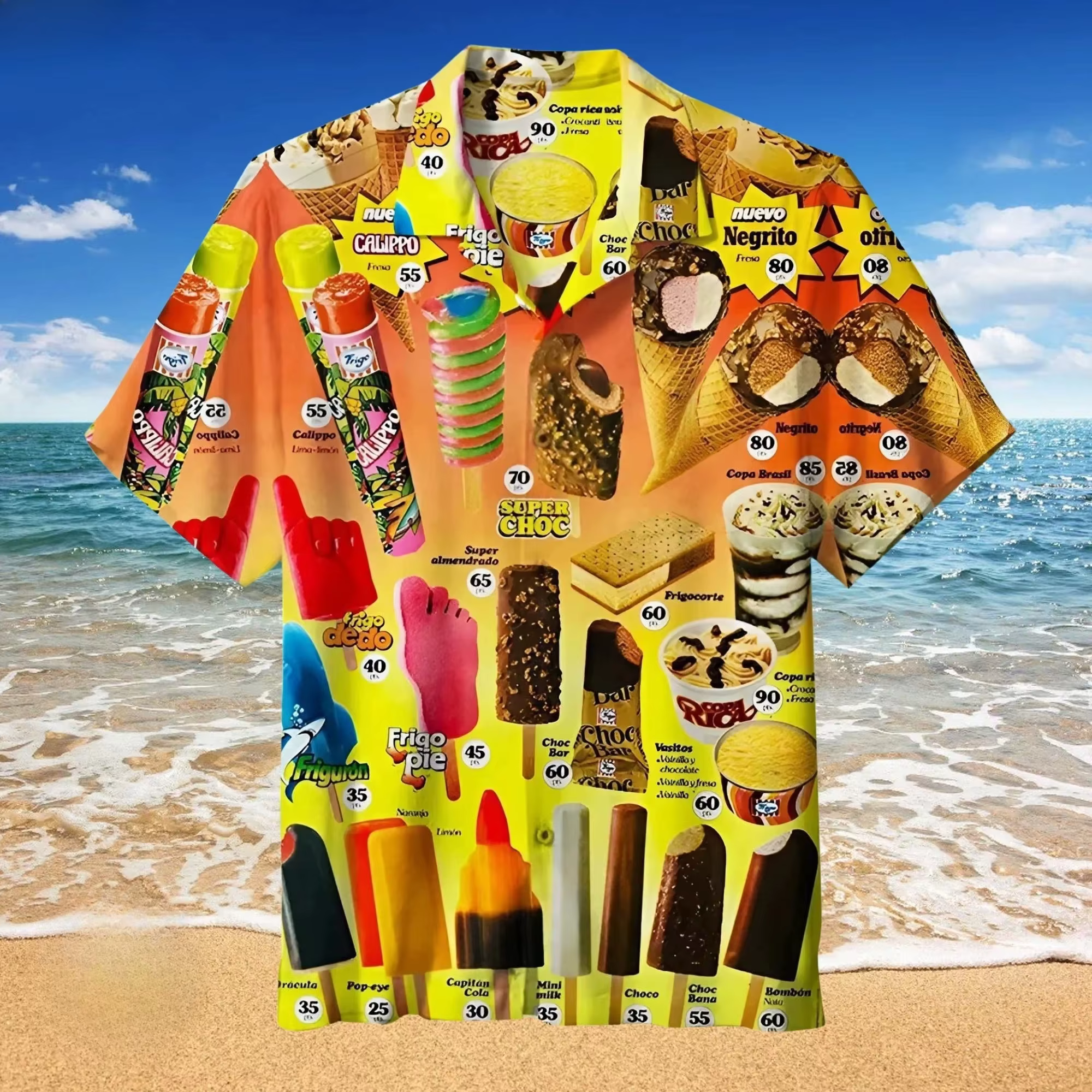 CAMISA HAWAIANA 3D ligera y fresca - ¡ESTILO VERANIEGO!