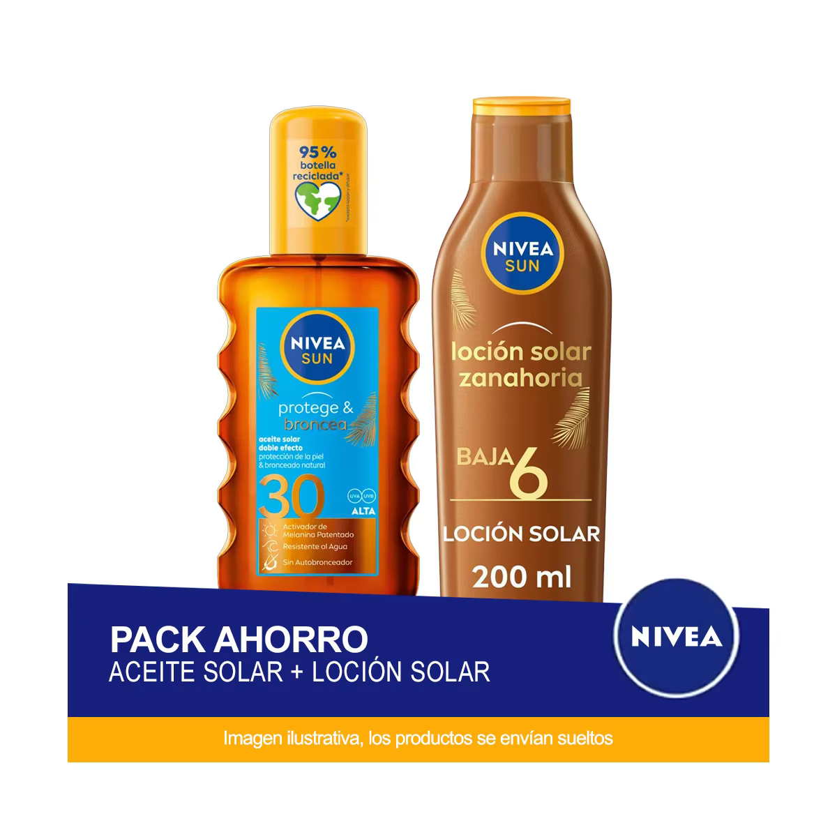 NIVEA SUN PACK con 37% DE DESCUENTO