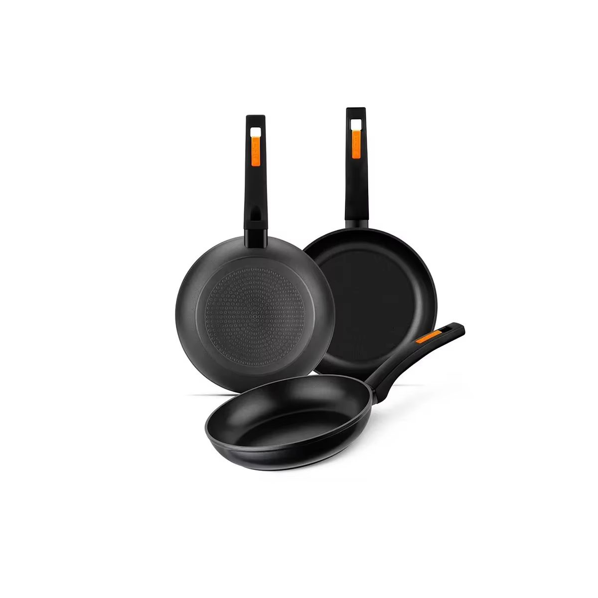Set 3 SARTENES Monix antiadherentes para cocinar sin esfuerzo