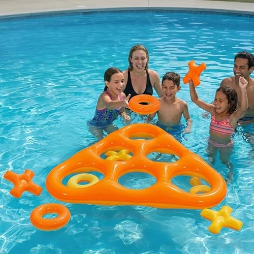Juego 3 en Raya FLOTANTE para Piscina — Diversión y Relax