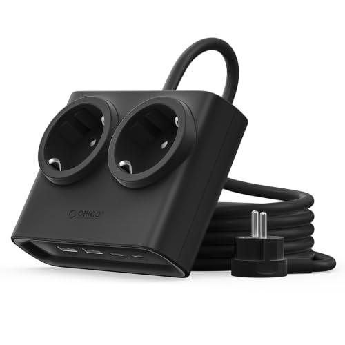 Orico Regleta Plana 2AC+4USB por 19,90