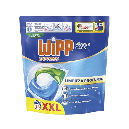 WIPP EXPRESS POWER CAPS — LAVADO PROFUNDO y FRESCOR DURADERO