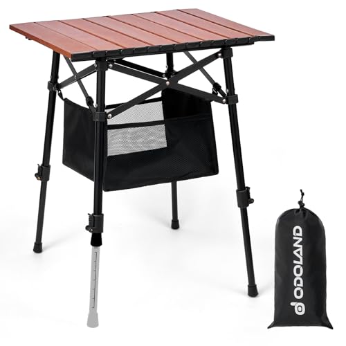 Mesa de camping plegable con 50% DESCUENTO