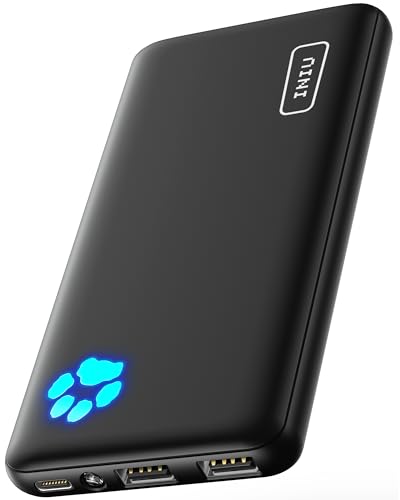 Power Bank ULTRAFINO 10000mAh con Carga RÁPIDA y linterna