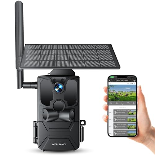 Cámara de Caza SOLAR 4G LTE con visión nocturna invisible