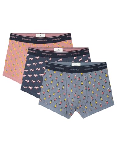 PACK 3 BOXERS SPRINGFIELD — COMODIDAD DIARIA con -52%