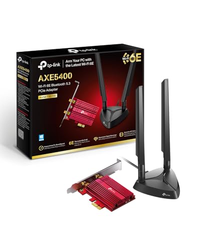 ADAPTADOR Wi‑Fi 6E TP‑Link Archer TXE75E — CONEXIÓN ULTRARRÁPIDA