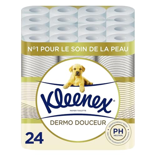 PACK 24 Kleenex PAPEL HIGIÉNICO suave y resistente