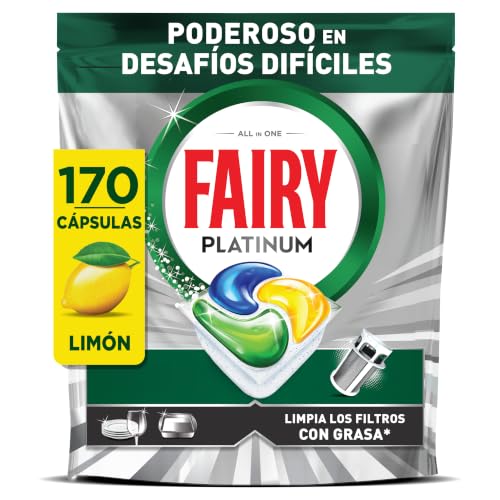 FAIRY Cápsulas LIMÓN 34 uds - LIMPIEZA POTENTE y ahorro