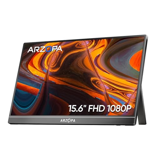 Monitor portátil ARZOPA 15,6" FHD al MÍNIMO histórico