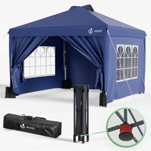 Carpa plegable VOUNOT 3x3m con PAREDES laterales al -36%