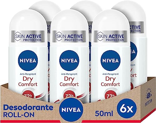 NIVEA Roll-on 6x50ml con 3x2 y CUPÓN EXTRA