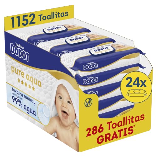 Toallitas DODOT Aqua al 43% DE DESCUENTO