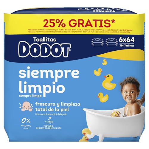 LLÉVATE 3 Y PAGA 2 en toallitas Dodot