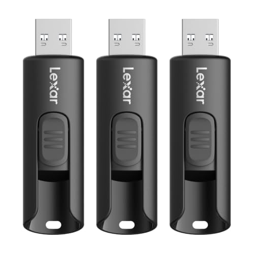 PACK 3x LEXAR A30E 64GB – USB RÁPIDAS hasta 100MB/s