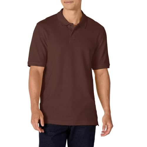 Polo piqué AMAZON ESSENTIALS con 41% de DESCUENTO