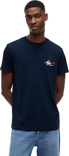 CAMISETA TOMMY JEANS slim con LOGO — descuento 30%