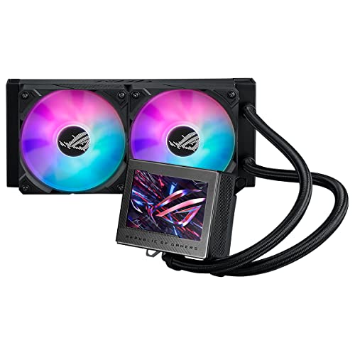 Refrigeración AiO ROG RYUJIN III 240: pantalla LCD y alto rendimiento