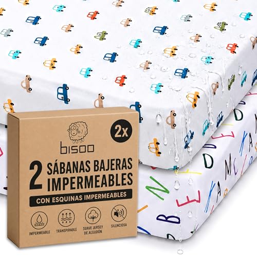 Sábana bajera IMPERMEABLE 70x140 — protección y confort