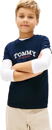Camiseta TOMMY HILFIGER infantil ligera con MONOGRAM - 45% dto.
