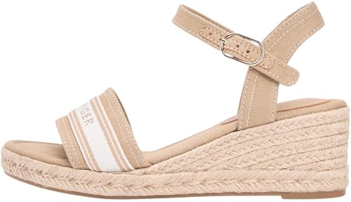 ALPARGATAS de cuña media TOMMY HILFIGER — estilo y comodidad