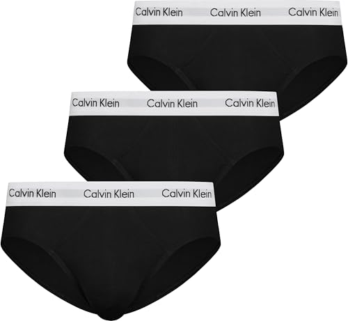 Pack 3 CALZONCILLOS Hip Briefs de Calvin Klein — Ajuste cómodo y elegante
