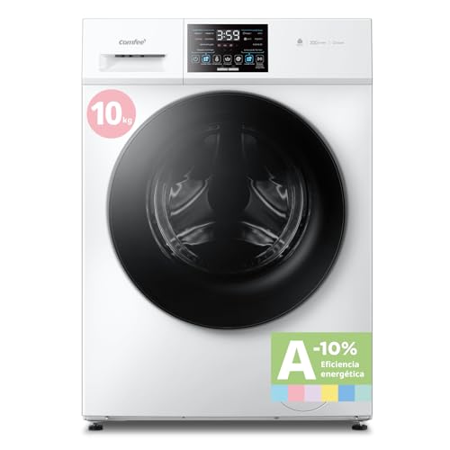 LAVADORA COMFEE' 10 kg con VAPOR y MOTOR BLDC