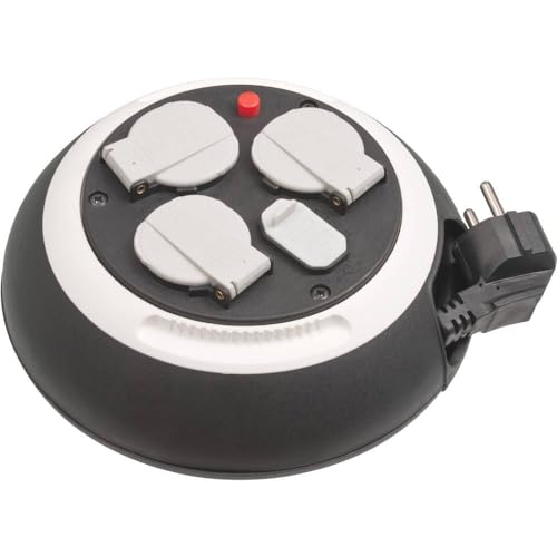 Enrollacables Brennenstuhl con 4 enchufes y USB a -38%