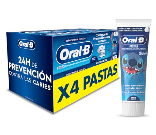 Pasta de dientes Oral-B Pro Junior Disney Stitch con 51% DE DESCUENTO