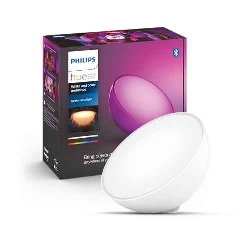 PHILIPS HUE GO portátil — LUZ AMBIENTE y control por voz