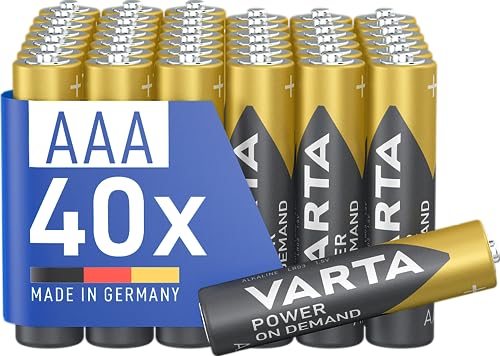 PILAS VARTA ALCALINAS POWER ON DEMAND – ENERGÍA FIABLE