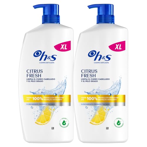 CHAMPÚ ANTICASPA H&S CITRUS FRESH — CABELLO FRESCO