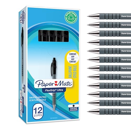 BOLÍGRAFO RETRÁCTIL Paper Mate con agarre cómodo y tinta suave -25%