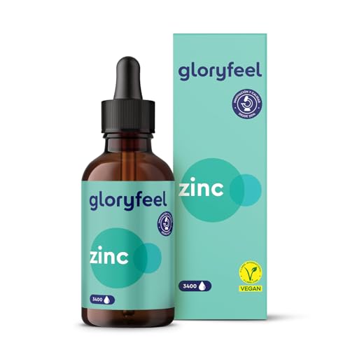 Zinc en GOTAS Gloryfeel con 40% de DESCUENTO