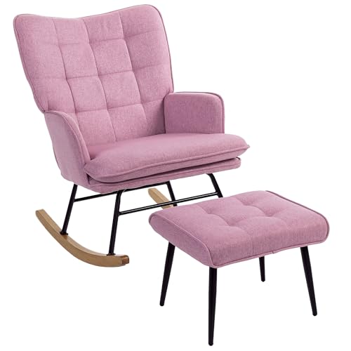 Sillón MECEDORA con reposapiés al 33% de descuento