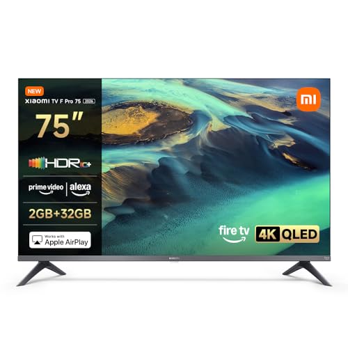 XIAOMI TV F Pro 75 con QLED y AlexA integrado