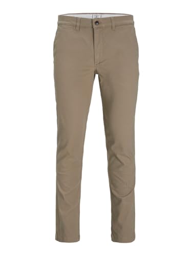 PANTALÓN JACK & JONES BEIGE — AJUSTE SLIM y cómodo (-40%)